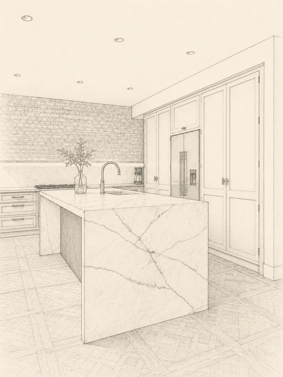 The Brondesbury pencil study
